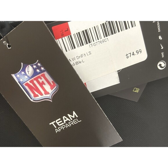 NFL Nike Dri-Fit Unisex L Hooded Long Sleeve AZ Cardinals Top NWT‎ - Picture 8 of 12